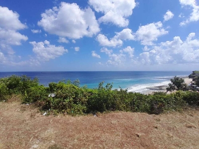 Dijual tanah murah di bali dekat tebing pantai dengan pemandangan laut