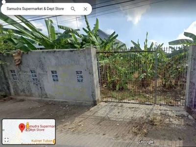 Dijual Tanah SHM 837 M² - Jl. ARJUNA - Tuban - Jawa Timur