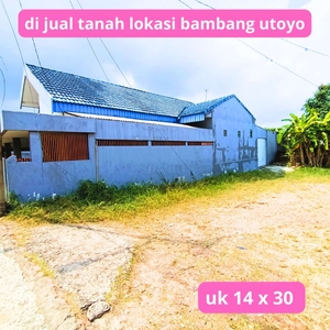 Dijual Tanah Strategis Palembang Lokasi di Jl. Bambang Utoyo arah lapa