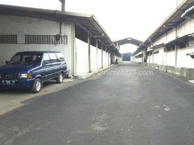 Ex Pabrik Tekstil di Moch Toha Bandung Jalan Lebar Dekat Tol