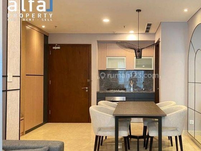 For Rent Apartemen Setiabudi Sky Garden Jakarta Selatan 2 Br Luas 94m2 Good Condition