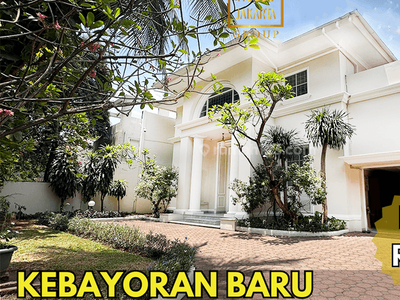 For Rent Rumah 2 Lantai Kebayoran Baru Dekat Scbd Halaman Luas Pool