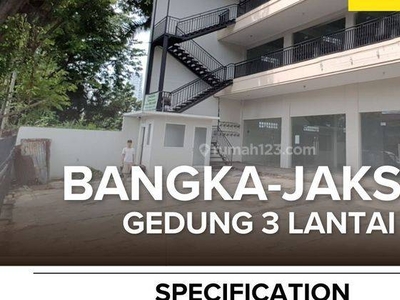Gedung sewa 3 Lantai,Murah, Gedung Lokasi Strategis di Kemang Jakarta Selatan, Cocok untuk Kantor, Usaha, Fasilitas Parkir Luas, Akses dekat & Mudah