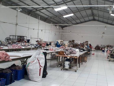 Gudang Bebas Banjir Ex Pabrik Konveksi Siap Pakai Di Kic Gatsu Semarang
