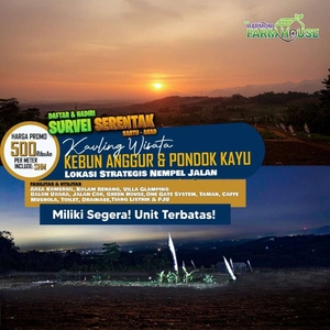 Jual BU Tanah Murah Pinggir Jalan Kabupaten Bogor