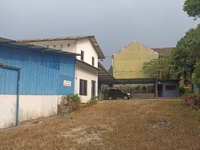 Jual Gudang Pabrik Siap Pakai Surat SHM 3000 m2 Pinggir Jalan Besar