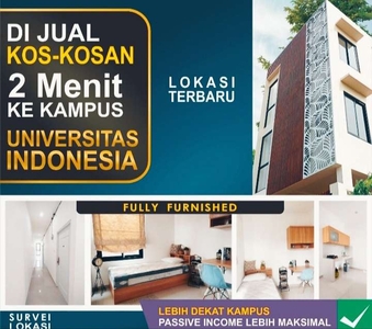 Jual kos kosan 20 kamar income 400 jutaan dekat kampus UI, Surat SHM