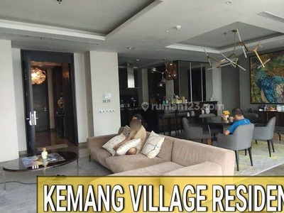 Kemang Village Apartment 4+1BR, 2 bathtubs, Open-Close Balcony