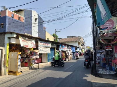 Lahan ada bangunan ruko dan kontrakan2x di pasar ciplak kalimalang