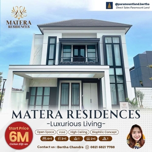 Matera Residences Hunian Premium di Gading Serpong BSD Lebar 12