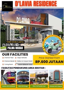 Mulai 600JTan, Cluster exclusive di akses strategis Pamulang/BSD