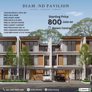 Promo besaran Perumahan Diamond Pavilion - Batam Center