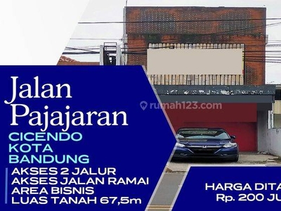 Ruko 3 Lantai Main Road Jln Pajajaran Bandung