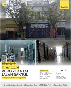 RUKO DI TENGAH KOTA JOGJA