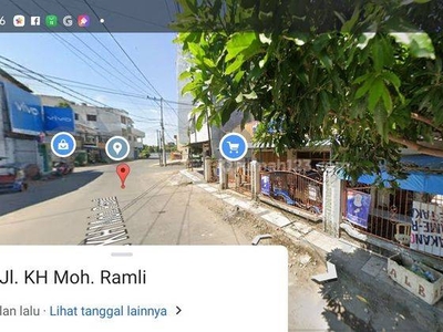 Ruko Murah lebar 16 mtr di Jl. KH. Moh. Ramli