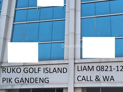 Ruko Pik Golf Island Boulevard, Pinggir Jalan Raya Golf Island
