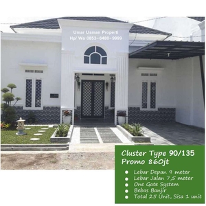 Rumah Dijual Di Depan Tvri Air Pacah By Pass Padang Tipe 90 Cluster