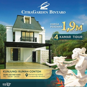 Rumah Indent 24 Bulan di Citra Garden Bintaro Tangsel