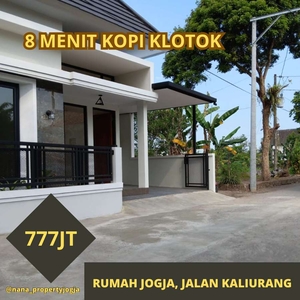 Rumah Jogja, Siap Huni, SHM, Dekat Kopi Klotok, Radius aman