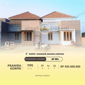 Rumah Mewah Minimalis Di Korpri Siap Huni Bandar Lampung
