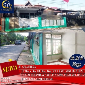 Rumah Murah Jl. Sejahtera, Pontianak, Kalimantan Barat