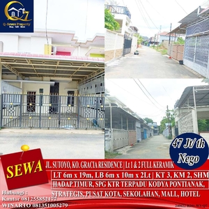 Rumah Strategis Jl. Sutoyo, Ko. Gracia Residence, Pontianak