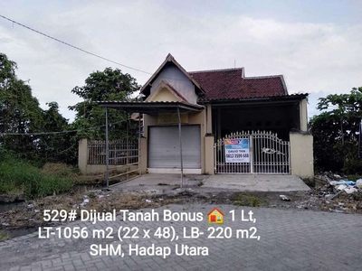 Tanah Bonus Rumah di Jl.Delima Kec. Semawang Semabung Gedangan