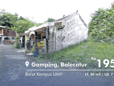 Tanah di Jl Balecatur Gamping Sleman, Yogyakarta SHM