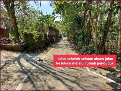 Tanah Dijual Kasongan Bantul Dekat RM Ayam Mbak Cemplong