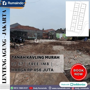 Tanah Kavling Murah di Srengseng Sawah Jagakarsa Jakarta Selatan