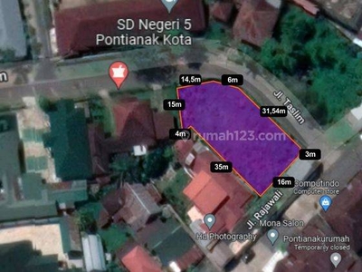 Tanah Luas Cocok Untuk Cafe, Pencucian Gudang Jl. Rajawali