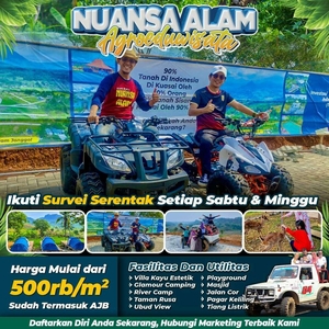 Tanah murah aman Nuansa Alam Agroeduwisata di Bogor. At