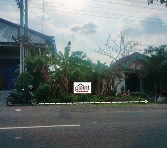 Tanah Pekarangan Tepi Jl Provinsi di Karangmalang Sragen (SG)