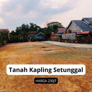 tanah siap bangun lokasi setunggal dekat ptc