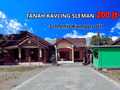 3 Menit Kampus Uii, Tanah Sleman Jogja