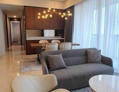 Sewa Apartemen Anandamaya Residence 3 Bedroom Lantai Tinggi Furnished