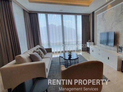 Sewa Apartemen The Elements 3 Bedroom Lantai Sedang Full Furnished