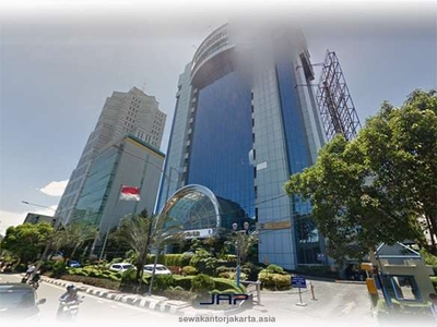 Sewa Kantor Graha Mustika Ratu 165 m2 Furnished Gatot Subroto Jakarta