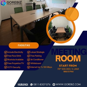 Sewa Meeting Room Paket 4 Jam Jakarta Timur