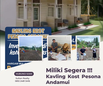 TANAH DIJUAL DI KOTA SERANG PESONA ANDAMUI (CASHBACK 5 JT)