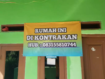 Di sewa kan kontrakan 2 pintu