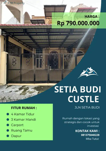 DIJUAL CEPAT RUMAH CANTIK JL SETIABUDI