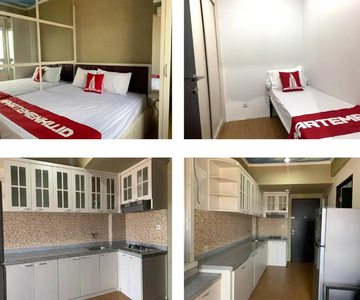 DISEWAKAN APARTEMEN 2 BEDROOM LENGKAP TINGGAL BAWA BAJU SAJA