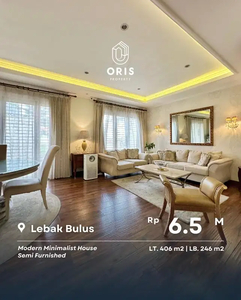 Harga Menarik Dijual Rumah Lahan Luas di Lebak Bulus Jakarta Selatan