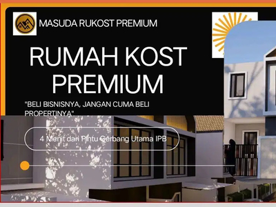 MARI INVESTASI RUMAH KOS DI DRAMAGA BOGOR, DAPETNYA SHM, 4 MNT KE IPB