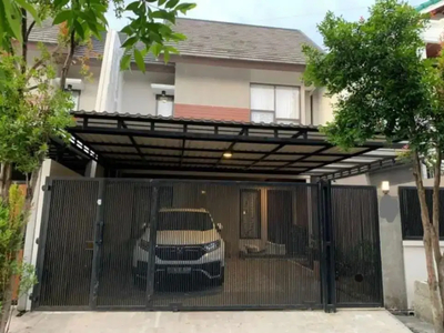 NYAMAN Dekat MRT .Rumah SEMI FURNISHED dalam Komplek CIRENDEU.Bisa KPR