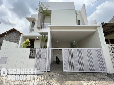 Rumah Baru Full Furnished Utara Jogja Bay Maguwoharjo