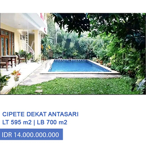 Rumah Dekat Antasari Dijual Di Jl Haji Abu Cipete Cilandak Jaksel