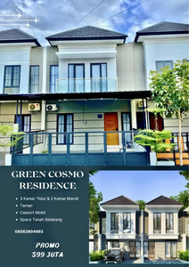 Rumah Mewah 2 Lantai Cluster Green Cosmo Klipang Semarang