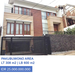 Rumah MEWAH Dijual Di Area Pakubuwono Jl Kerinci Kebayoran Baru